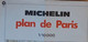 PLAN DE PARIS MICHELIN N° 10 AU 1/10 000 ème  De 1m X 1,30m - Europe