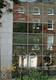 IRELANDE DUBLIN DISTORTED REFLECTIONS OF GEORGIAN ARCHITECTURE IN BORD NA MONA'S MODERN OFFICE BLOCK IN BAGGOT STEET - Donegal