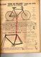 Delcampe - 75- PARIS- RARE CATALOGUE MAISON E. DECOSSE -M. THUNN-FOURNITURES VELO-VELOCIPEDIE-1911-144 RUE CHEMIN VERT-CYCLISME RAC - Historische Dokumente