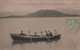 Nouvelle Calédonie - L'ILE Aux LEPREUX - Défense D'y Accoster- Barques Et Rameurs - Carte Postale Ancienne - New Caledonia
