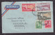 NEW ZEALAND - Envelope For Airmail Sent From Te Kauwgata To Zagreb (Yugoslavia) 1951. Nice Franking And .../ 2 Scans - Storia Postale