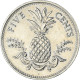 Monnaie, Bahamas, 5 Cents, 1987 - Bahama's