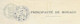 TIMBRES FISCAUX DE MONACO SERIE UNIFIEE  N°19  1000F Vert Sur Papier Timbre 45 FR Du 24 Janvier 1956 - Steuermarken