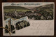 AK 1898 Cpa Gruss Aus Gruß Sondershausen Deutsches Reich Litho Elsass - Sondershausen