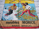 Torchon Publicitaire 1985 - Meubles Morice SAINT-BRIEUC (22) - Sports En Toutes Saisons Made In France - Autres & Non Classés