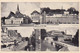 AK Uelzen - Mehrbildkarte - Rathaus Adolf-Hitler-Straße Sommerbad Außenmühle - Feldpost 1941  (63302) - Uelzen