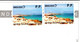 (4 Oø 25) Spain Posted To Australia ? - Fuerteventura Canary Islands (SWISS POST Stamps Used As Postage) 17x12 Cm - Fuerteventura