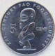 Cook Islands 5 Cents 2000 KM#369 FAO - Islas Cook