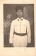 Photographie Militaria - Un Militaire En Uniforme Blanc - Képi - Ceinture - Carte Postale Ancienne - Uniformes