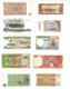 Lot 10 X Bankbiljet Billet Banknote Asia Myanmar Cambodia Indonesia Laos Sri Lanka Belarus Bangladesh Banknotes Billets - Autres - Asie