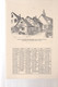 Vieux Papiers - Calendrier 1974 + 2 Illustrations C Sauer - Recto : Ingwiller / Verso : Sindelsberg - Grand Format : 1971-80