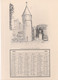 Vieux Papiers - Calendrier 1973 + 2 Illustrations C Sauer - Recto : Obernai / Verso : Ingwiller - Tamaño Grande : 1971-80