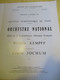 Programme Ancien/Musique/Festival Symphonique De Paris/Orchestre National/O.R.T.F./Kempff/Jochum/1969 PROG354 - Programma's