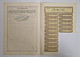 PORTUGAL-LISBOA-Pescal-Empresa Com. E Industrial De Pesca-Titulo Cinquenta Acções 25000$00-Nº14751 A 14800-30AGO1949 - Industrie