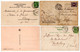 Chatelineau - Lot De 4 Cartes Postales - Châtelet