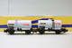 REE - 2 WAGONS CITERNES OCEM 29 TOTAL Algeco SNCF ép. III Réf. NW-002 N 1/160 - Goods Waggons (wagons)