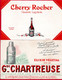 4 Buvards Cointreau, Gde. Chartreuse, Cherry Rocher. - Schnaps & Bier