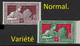 France Essai Bicolore Dentelé De 1936 N° 212* Vert Et Rouge. RARE. - Color Proofs 1900-1944