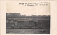 80-LONGUEAU- CARTE-PHOTO MILITAIRE GARAGE DES TRAINS SANITAIRES ( EST P-O 7 ) 20 MAI 1915 - Longueau