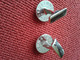 Cufflinks Three Crowns - Coat Of Arms Of Sweden  Skultuna 1607 Very Good Condition - Boutons De Col /de Manchettes