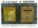 Principality Of Andorra, The Only Country With Two Different Postal Administrations. Two Separate Mailboxes. - Briefe U. Dokumente