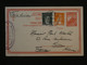 BO15 TURQUIE   BELLE CARTE LETTRE  1934 A LYON  FRANCE +SAVOYE++AFFR. INTERESSANT + - Briefe U. Dokumente