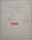 UK: Invoice Document, 1929, 2 Revenue Tax Stamps, King George V, KGV, Motor Rent Company (damaged: Folds, See Scan) - Fiscale Zegels