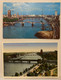 Lot Of 2 London, Lambeth Bridge, House Of Parliament And River Thames Postcard - River Thames
