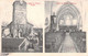 FRANCE - 54 - TONNOY Sur Moselle - Eglise - Façade Et Intérieur De L'église - Lacroix éditeur - Carte Postale Ancienne - Autres & Non Classés