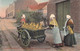 Métiers - Laitières Belges - Retour à La Ferme Après Le Procès Verbal - Illustration Non Signée - Carte Postale Ancienne - Paysans