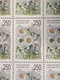 RUSSIA MNH (**) 1995 Meadow Flowers YVERT6122 -6126 Mi 425-429 - Fogli Completi