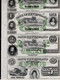 NQC East Haddam, CT - Bank Of New England 18__ $1-$1-$2-$5 Uncut Sheet - VF!! - Divisa Confederada (1861-1864)