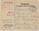 ALLEMAGNE / DEUTSCHLAND - 1916 Kgf-Umschlag Aus Oflag GNADENFREI I. SCHLESIEN Nach Dänemark - Covers & Documents