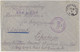 ALLEMAGNE / DEUTSCHLAND - 1917 Kgf-Umschlag Aus Oflag COLBERG, UMMERSTADT Nach Dänemark (b) - Lettres & Documents