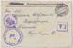 ALLEMAGNE / DEUTSCHLAND - 1917 Kgf-Umschlag Aus Oflag MEWE Nach Dänemark (b) - Briefe U. Dokumente