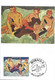 MONACO - Maximum - 1er Jour - Art Peinture -Yvert 1244 Sur Carte - Cad 6 11 1980 - DERAIN Trois Figures Dans Un Pré - Briefe U. Dokumente