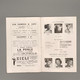 Delcampe - #VP87 - Théâtre Empire Paris - Plein Feu 1952 - Pub Coca Marcel Rochas Perrier Chesterfield SNCF ... - Programmes