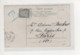 Antike Postkarte ÄGYPTEN VERSCHLEIERTE FRAU, BRIEFMARKE FRANKEREICH - Disuk