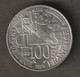 1 Pièces De 100 Francs Argent 1985  - Emile Zola - Germinal - France,  TTB - Ref, 15 - 100 Francs