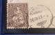 BRIEFLI / LETTRE MINIATURE: #30 NEUMÜNSTER 1881 ZH Brief (Schweiz 1862 Sitzende Helvetia Mini Mourning Cover Enveloppe - Brieven En Documenten