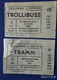 Estonia Tallinna 1970 USSR Russia Soviet Tramm , Trolli Buss Transport Ticket - Europa