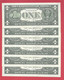 Rarität ! STAR-Note: 6x 1 US-Dollar Fortlaufend [2017] > G03114295* Bis ...300* < 1. Lauf Mit 3.200.000 {$058-001} - National Currency