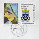 Brazil 2010 Cover Personalized Stamp +commemorative Cancel 150th Anniversary Of Itajaí City Coat Of Arms Family Asseburg - Sellos Personalizados