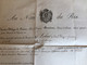 Autorisation Délivrée Par Le Comte D'Artois Le 24 /12/1816, De Porter Une Décoration  - Mald 122 - Historical Documents