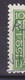 Denmark 1924 Mi. 132, 10 Øre König Christian IV. ERROR Variety 'Extra Green Colour Line' Left Margin, Double Printing - Varietà & Curiosità