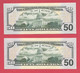 Mega Top-Rarität ! STAR-Note: 2x50 US-Dollar Fortlaufend [2017] > PA00548922* - ...23* < 1 Lauf Mit 640.000 {$005-050} - Devise Nationale