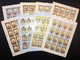 RUSSIA MNH (**) 1978 Olympic Games - Moscow 1980,USSR"Tourism Around The Golden Ring"YVERT4549- 4553 Mi 4788-91,4810-13 - Full Sheets