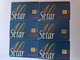 ARUBA CHIP  CARD SERIE/PUZZLE /6 CARDS SATELITE DISH    SETAR     Fine Used Card  **12048** - Aruba