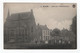 2 Oude Postkaarten Brecht Gemeenteplaats Zicht Aan 't Gemeentehuis - Brecht