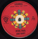* 7" *  Peter, Paul And Mary - Stewball  (Holland 1963) - Country Y Folk